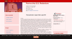 Desktop Screenshot of parrocchiadicaselle.it